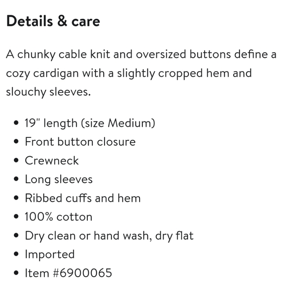 Free People Bonfire Cable Knit Cardigan - Picture 6 of 6